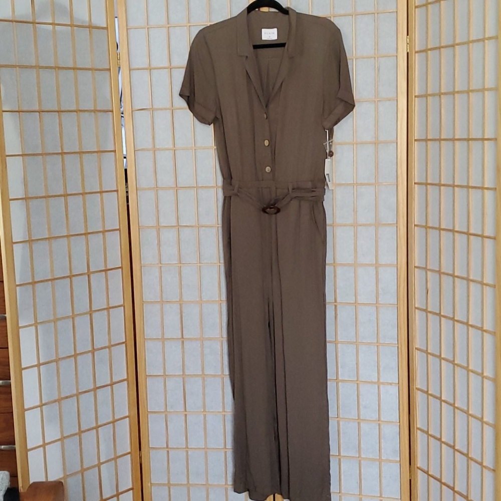 Olive jumpsuit